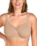 HSIA Minimizer Bras for Women Plus Size - Full Coverage Comfort mesh