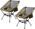 MOON LENCE Ultralight 4th Gen Camping Chair - 400 lb Capacity