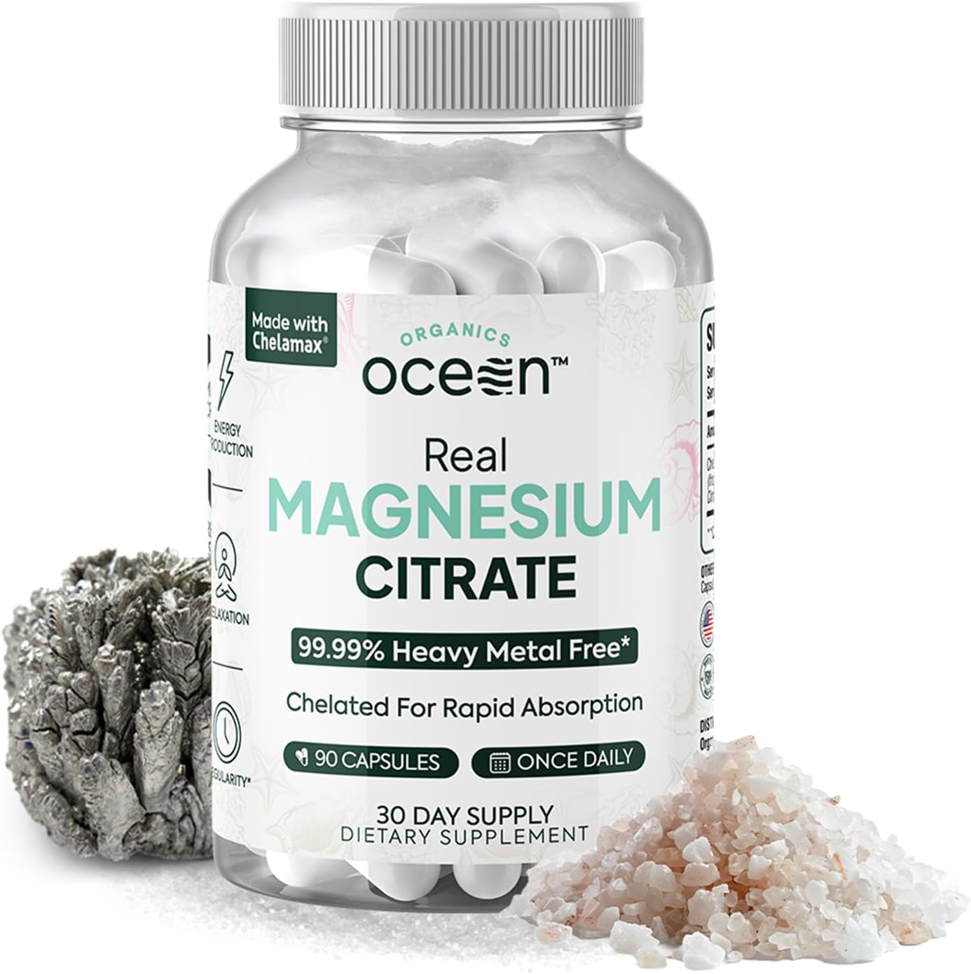 High Absorption Magnesium Supplement for Energy and Relaxation