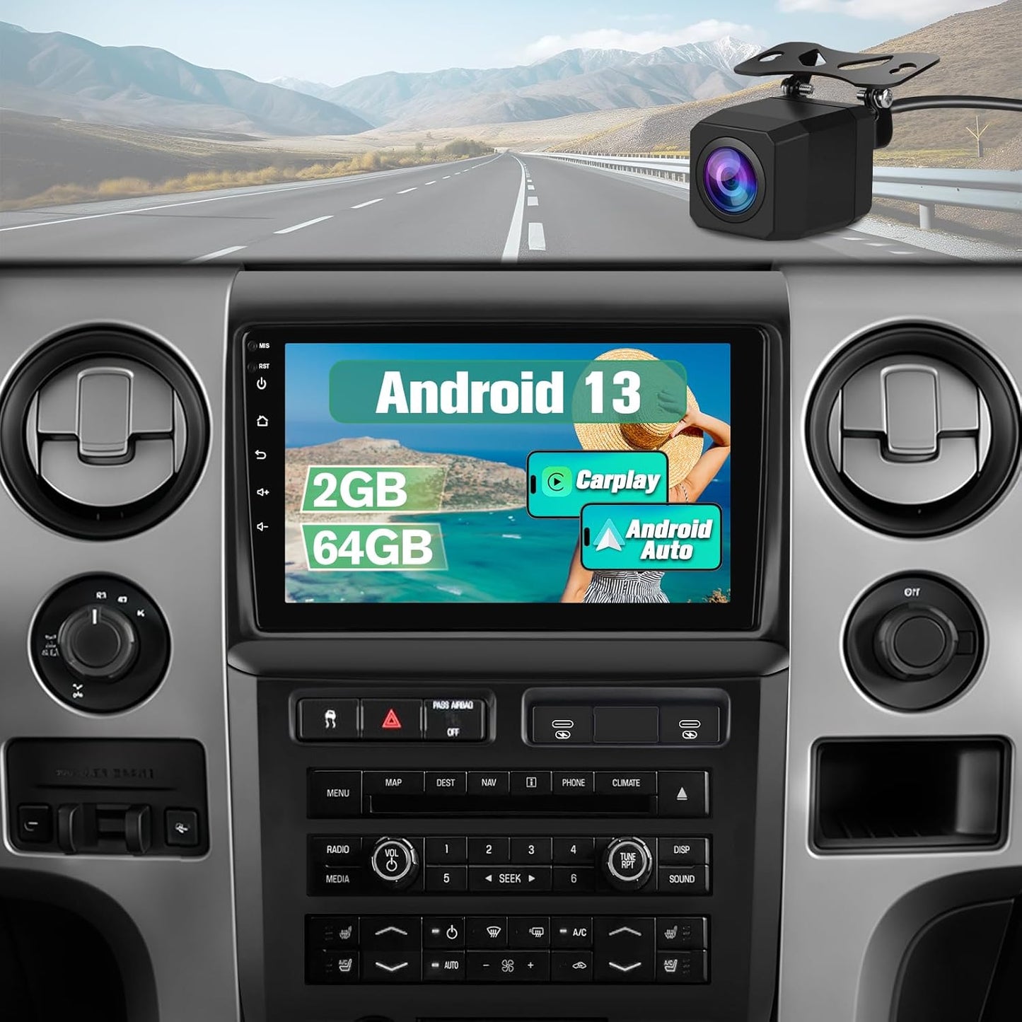 Upgrade Your Ford F150 with a 9 Inch Android Head Unit Today