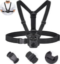 Dual Shoulder Mount Body Camera Vest - Stable, Hands-Free Capture