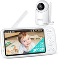 2K Video Baby Monitor with Camera and Audio - Long Range, No WiFi
