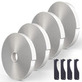 Butyl Tape 4 Pack 1/8 in x 3/4 in x 30 ft - Bulk White Butyl Sealant