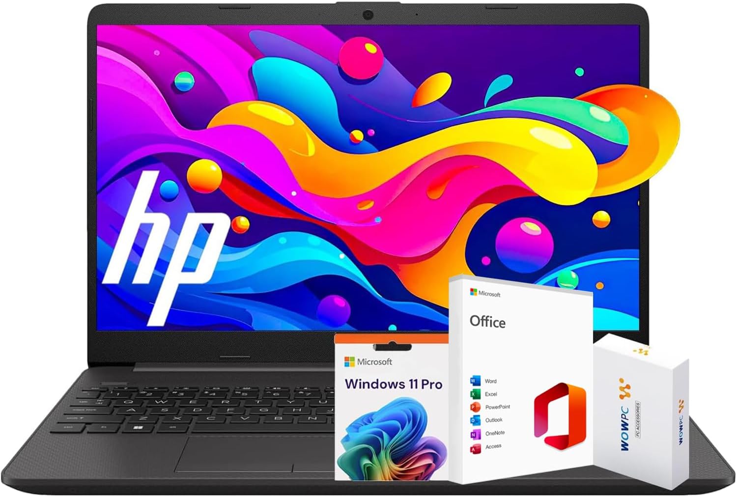 HP 15 Laptop with 8GB RAM and 256GB SSD for Everyday Use