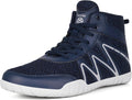 Wrestling Shoes for Men Zero Drop Wide Sole Mid Top - Balance & Grip