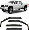 CLIM ART In-Channel Rain Guards for Chevrolet Silverado 2007-2013
