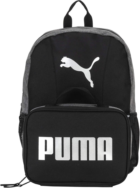 PUMA Kids' Evercat Backpack & Lunch Kit Combo for Active Days