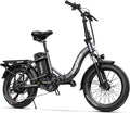 1000W Folding Electric Bike 48V Removable Battery - Foldable Fat Tire