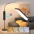 Adjustable LED Floor Lamp with Color Options for Modern Living Room