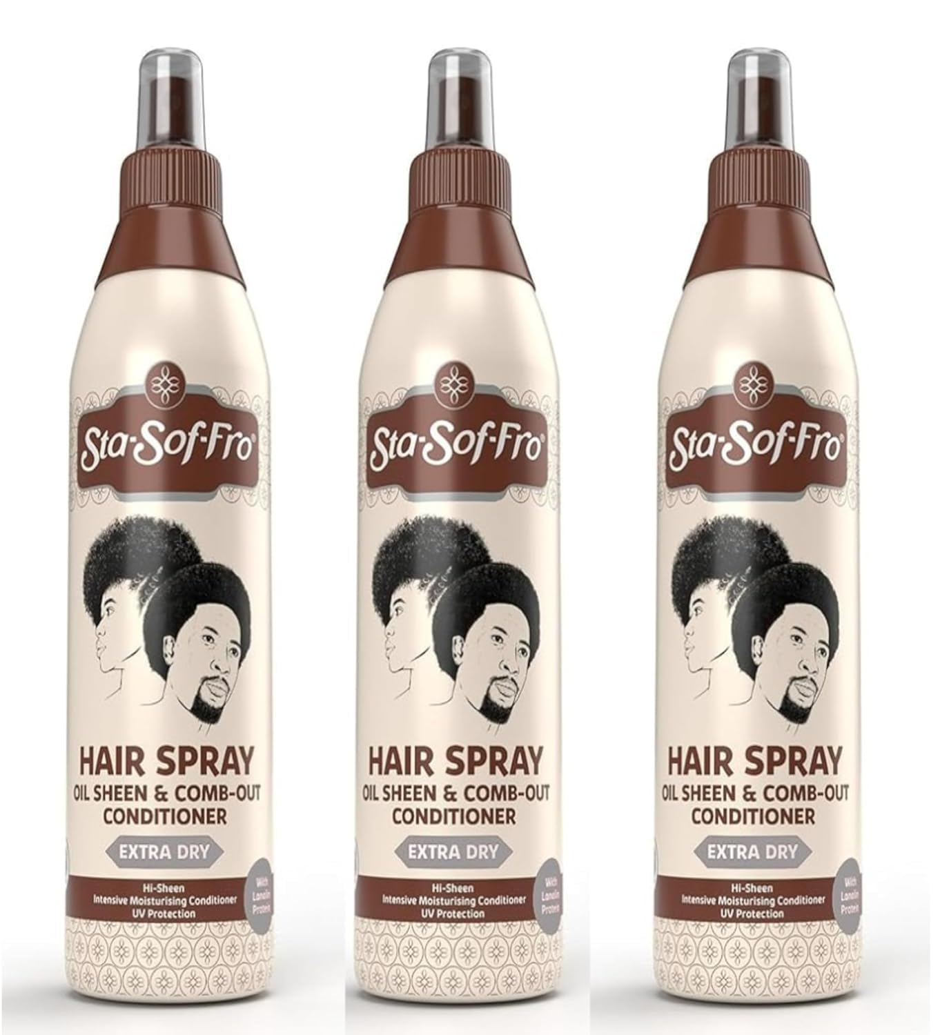 Sta-Sof-Fro Hair & Scalp Spray 16oz X-Dry for All Hair Types