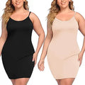 IN'VOLAND Women Plus Size Full Slip Adjustable Spaghetti Strap