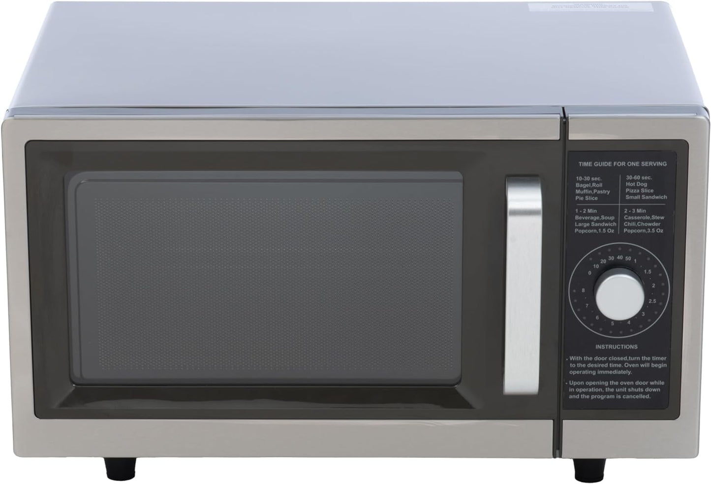 Fast Heating FSE Commercial Microwave, 1000W, Stainless Steel