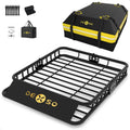 46 in x 36 in Universal Roof Rack Basket - Heavy Duty Cargo Carrier