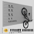 4 ft x 8 ft Slatwall Panel Garage Organizer - Heavy Duty PVC