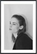 13x19 Aluminum Picture Frame with Removable Mat - Simple Black Frame