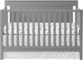 Oxford Baby Lazio 4-in-1 Convertible Crib, Dove Gray - Safe, Stylish