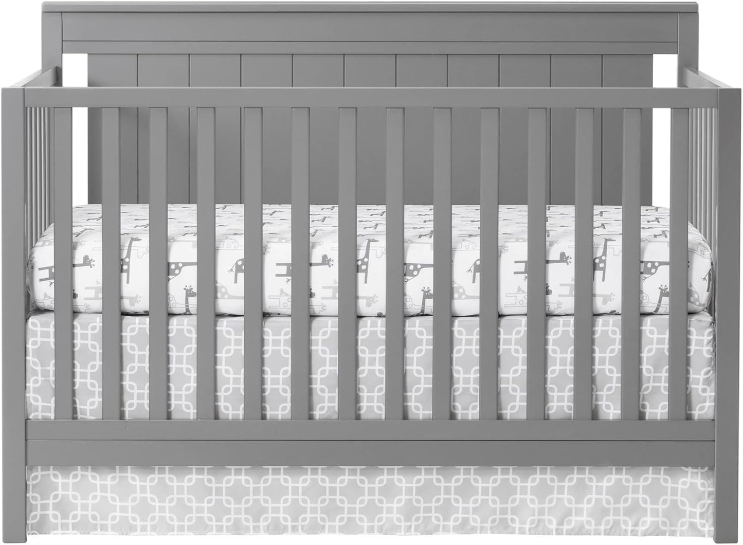 Oxford Baby Lazio 4-in-1 Convertible Crib for Safe Sleep