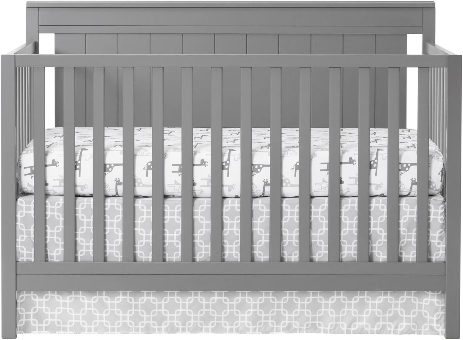 Oxford Baby Lazio 4-in-1 Convertible Crib for Safe Sleep