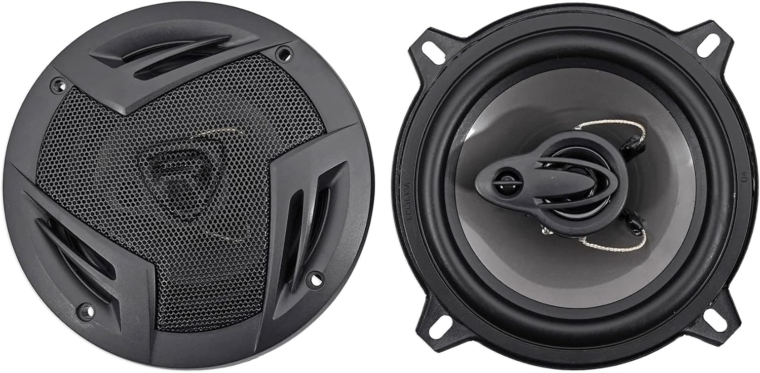 Rockville RV5.3A 3-Way Car Speakers - 600W Power!