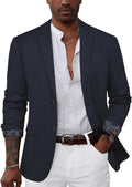GRACE KARIN Mens Blazer Sport Coat Casual Lightweight 2-Button Jacket