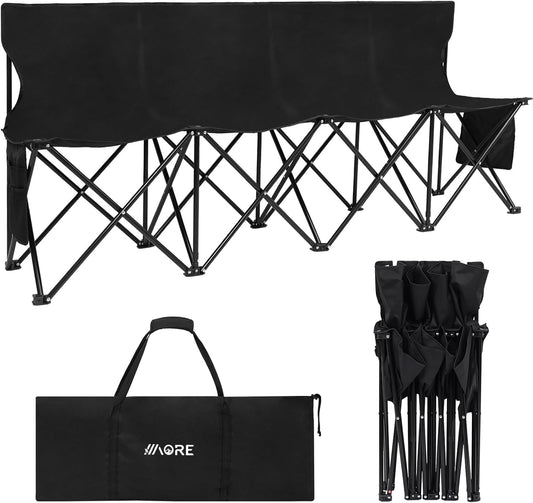 1MORE Soccer Bench - Portable Folding Team Bench for Events