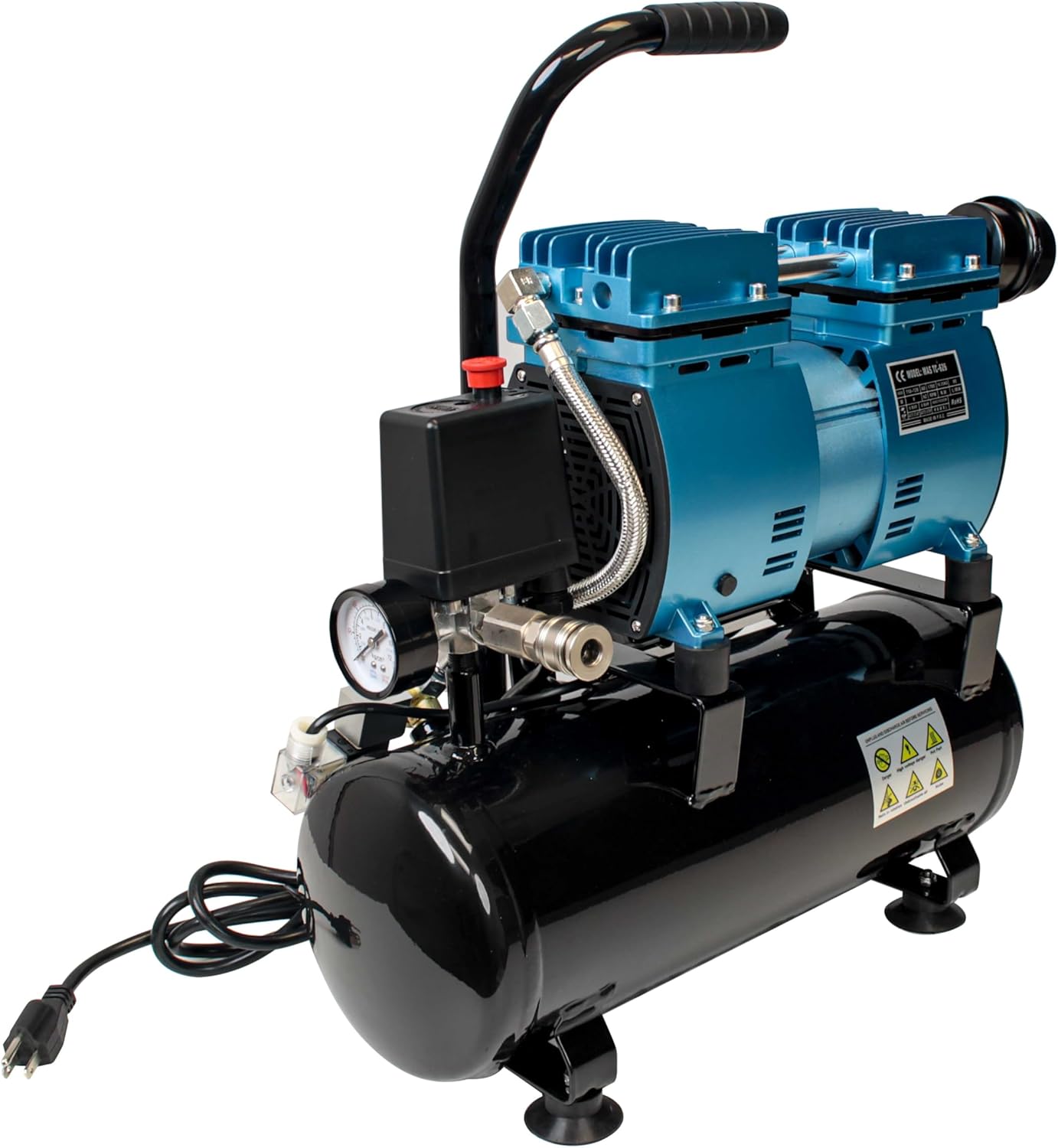 Master Airbrush 1 HP Air Compressor with 9 Ltr Tank for Tools