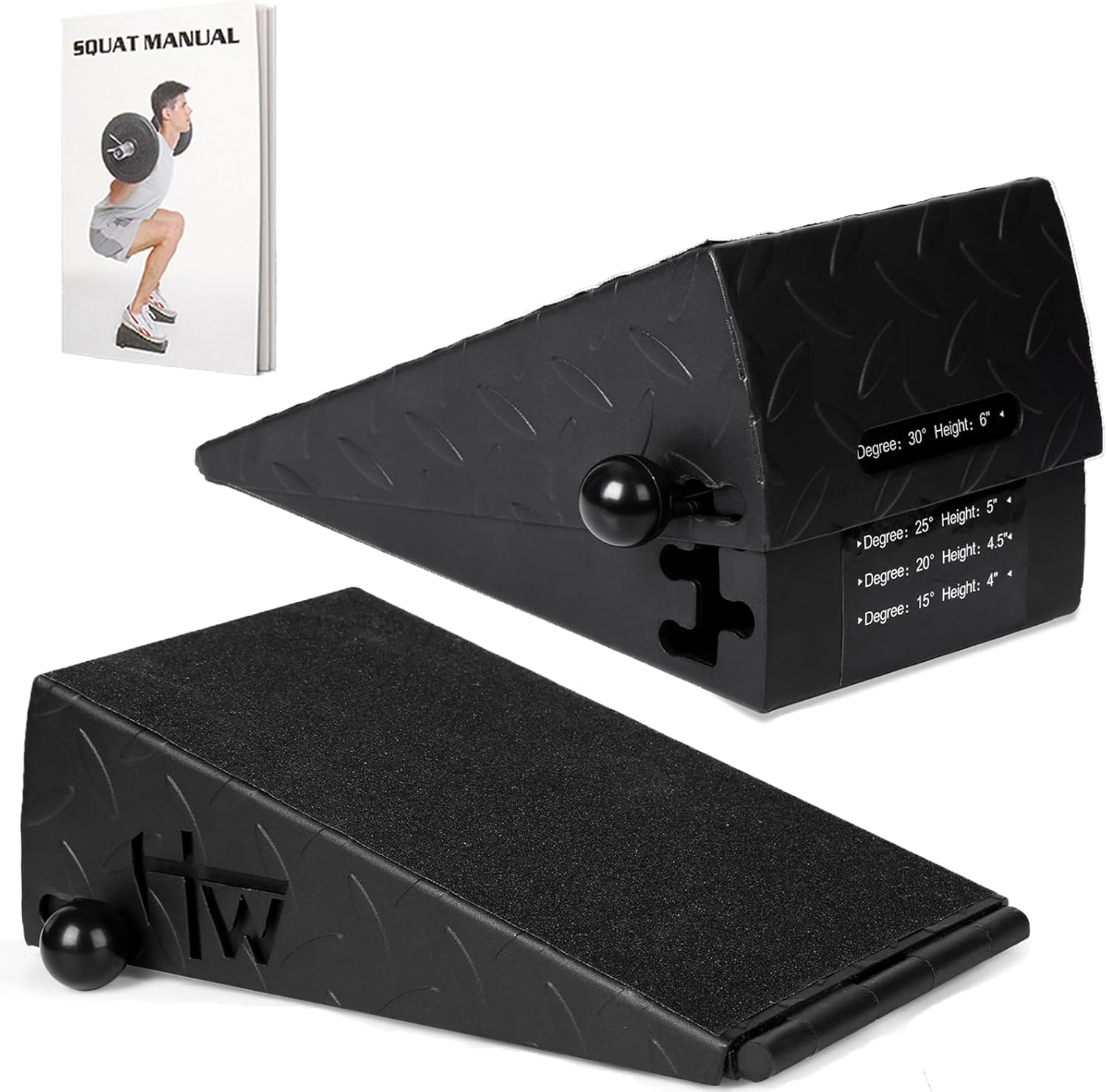 Adjustable Squat Wedge for Enhanced Mobility and Strength