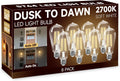 Dusk to Dawn Light Bulbs with Photocell Sensor for Outdoor Use