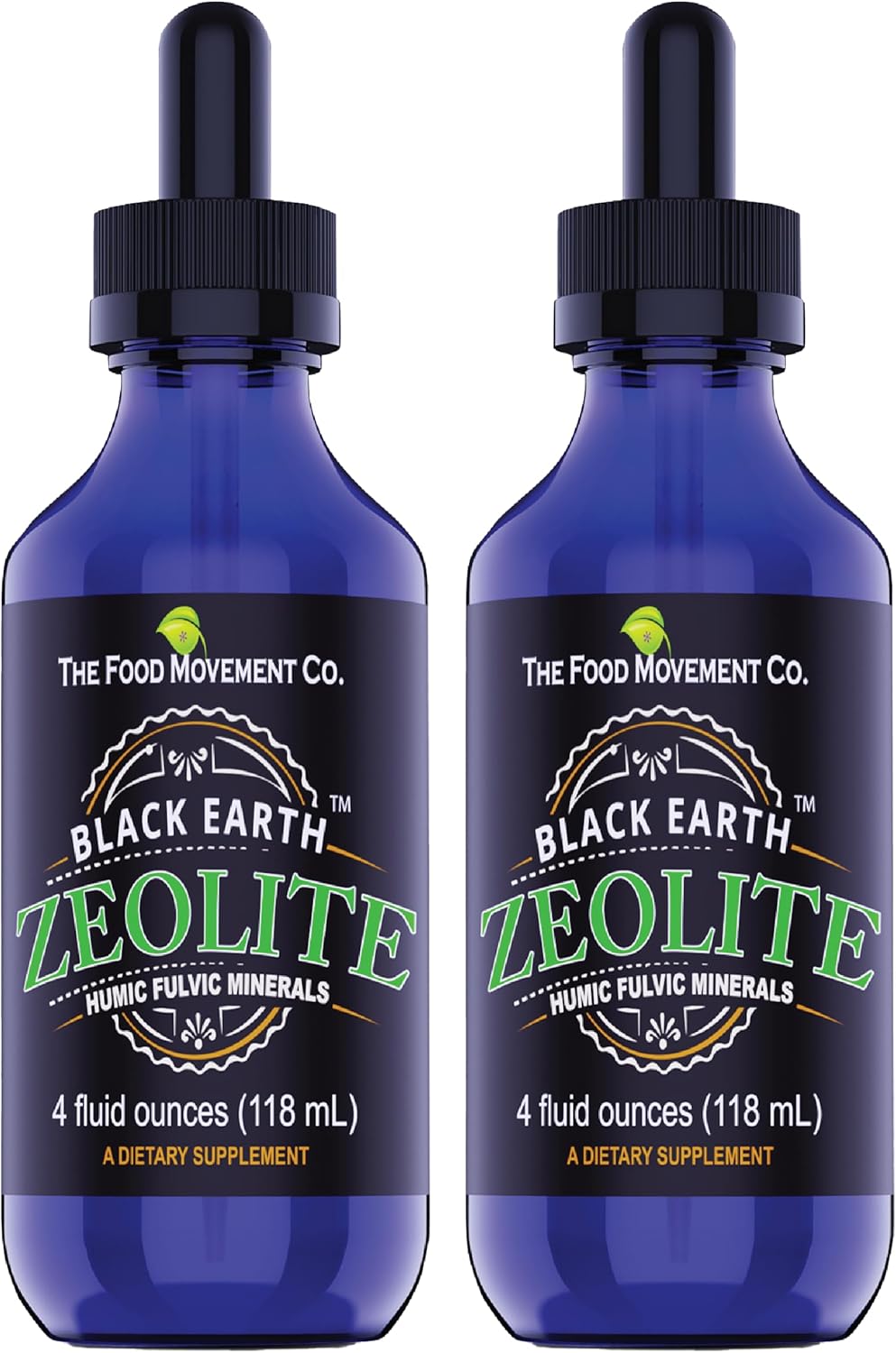 Black Earth Zeolite with Humic Fulvic Acids for Detox and Health