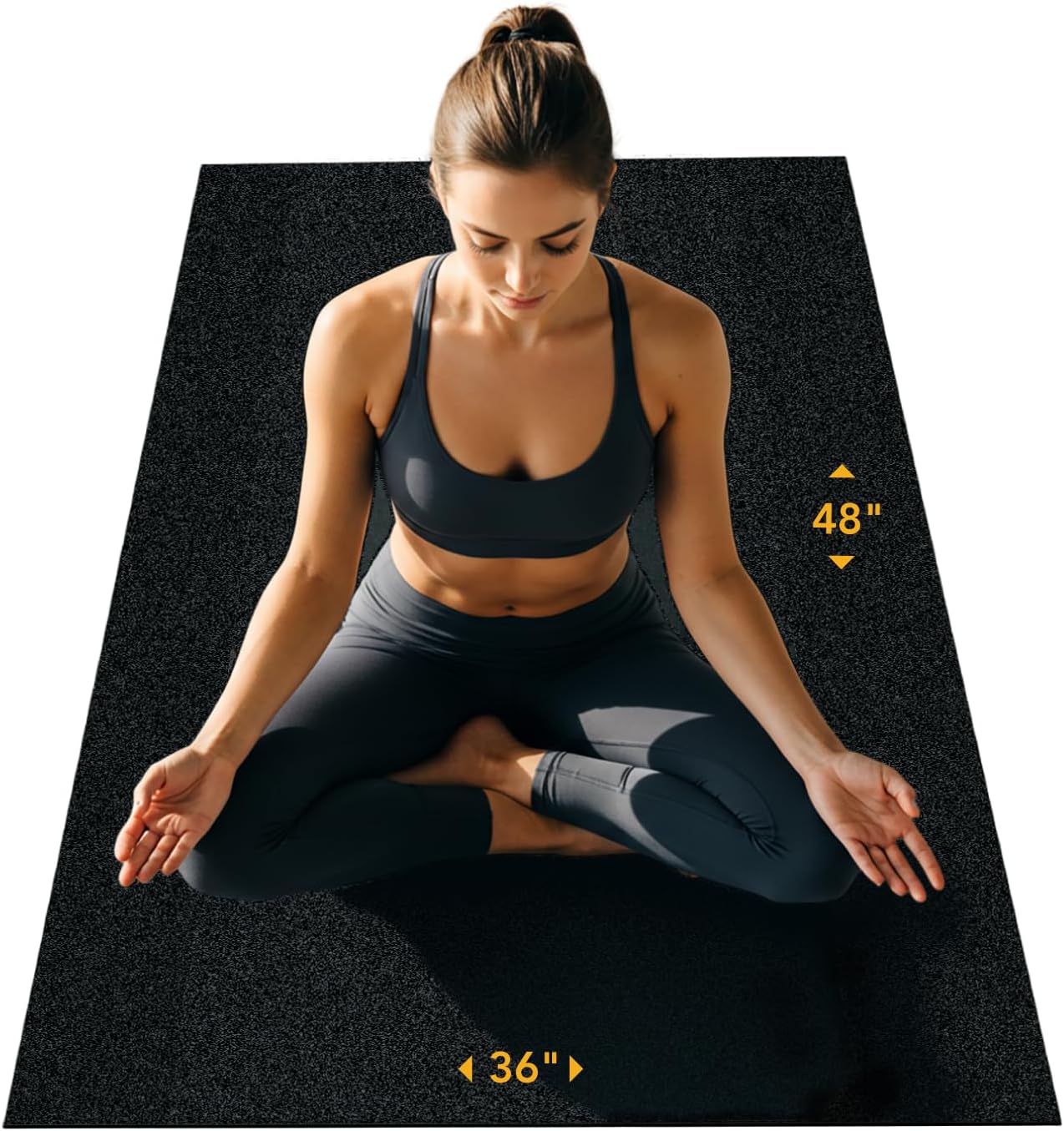 Rubber King Multi-Purpose Exercise Mat for Home Gym Flooring