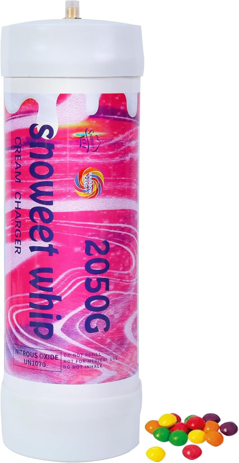 Snoweet Rainbow Candy NITRO Charger for Whipped Cream Dispenser