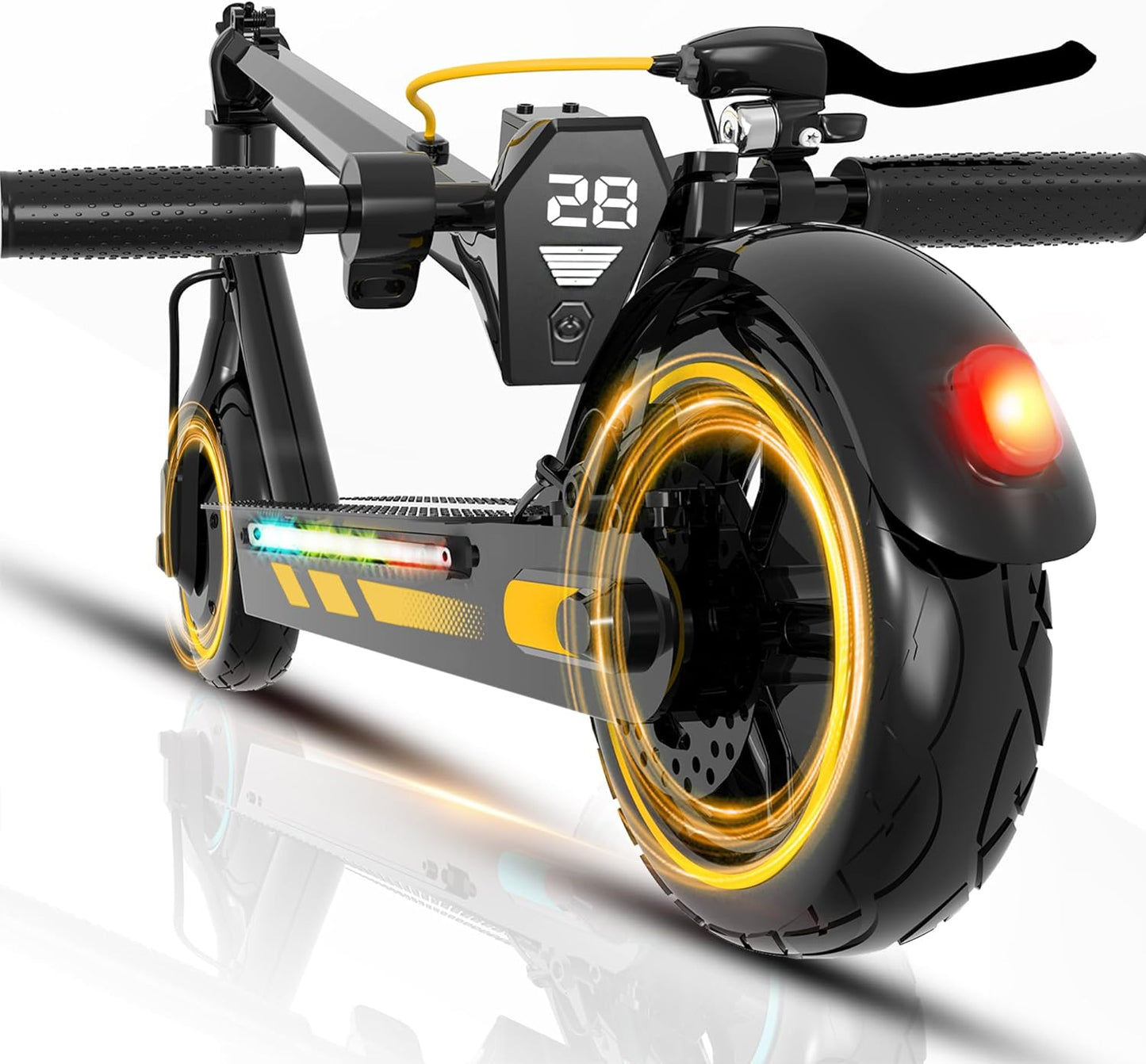 Electric Scooter for Adults with 500W Motor and 28 MPH Speed