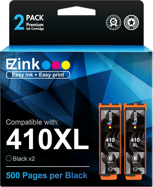 Premium Black Ink for Epson 410XL Printers
