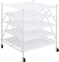 STORAGE MANIAC Sweater Drying Rack 5-Tier Foldable - Space-Saving