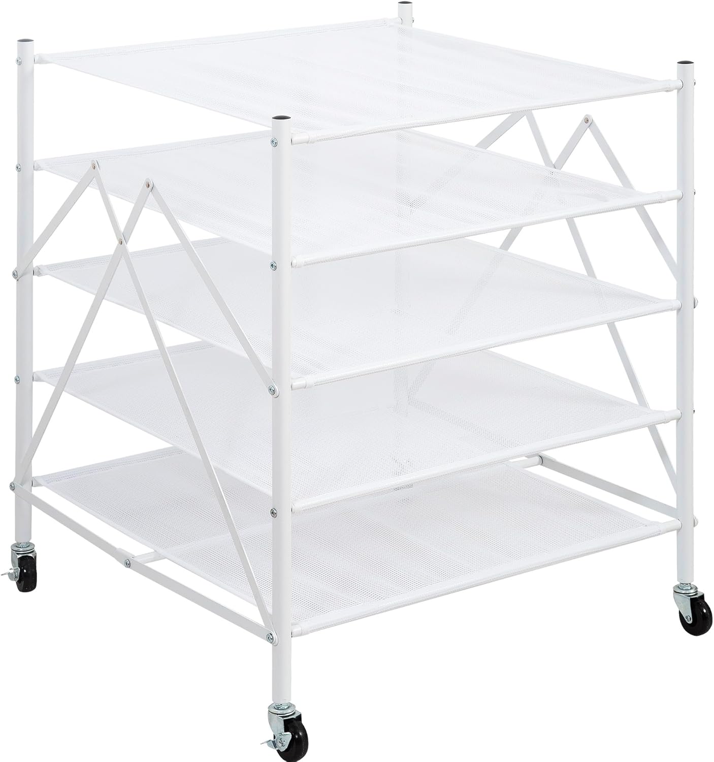 STORAGE MANIAC Sweater Drying Rack - 5 Tier Foldable Design