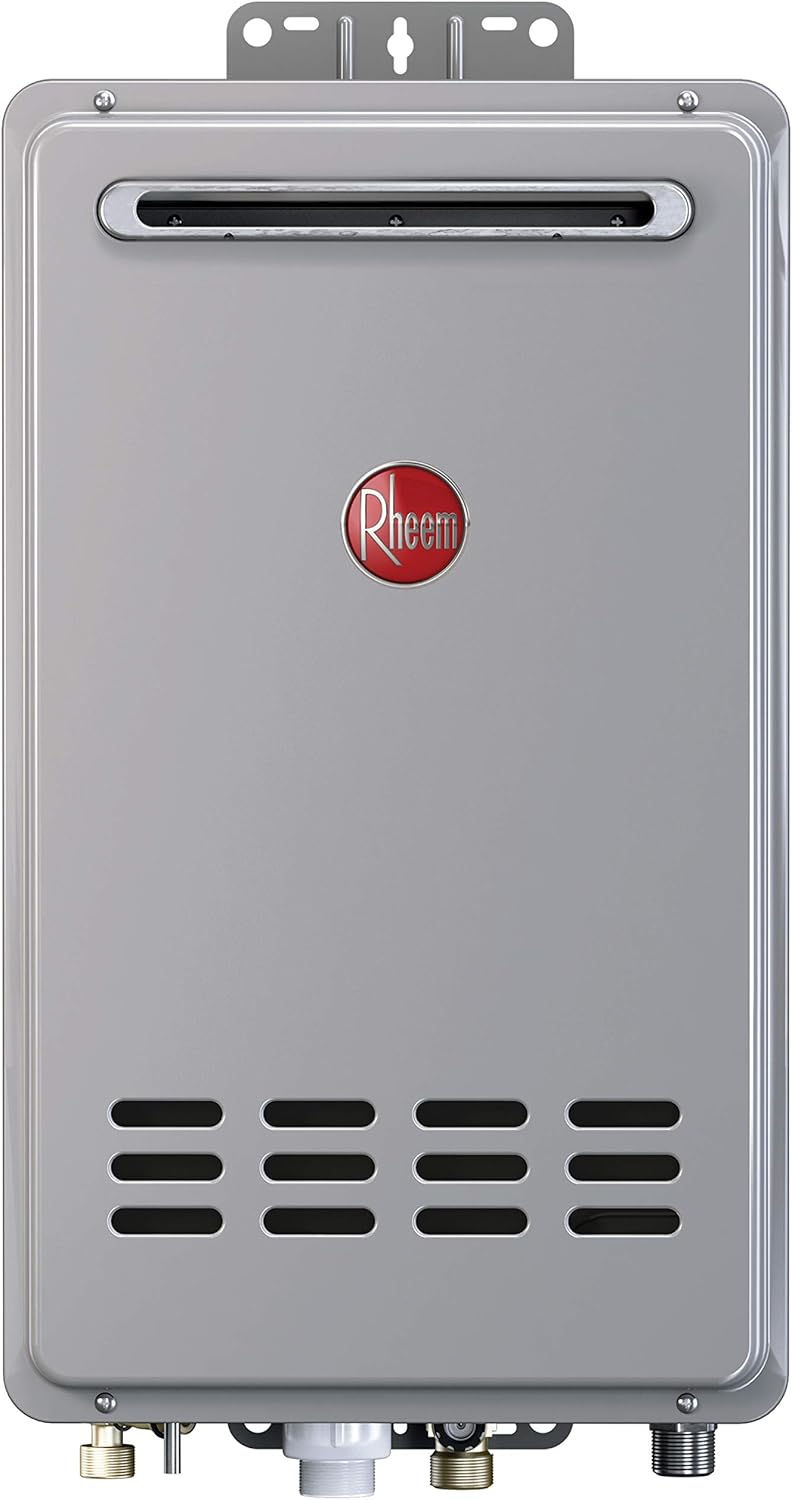 Instant Hot Water Anytime - Rheem Outdoor Gas Tankless Heater
