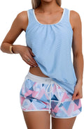 Tankini Swimsuit for Women Modest Two Piece Bathing Suit - Comfortable