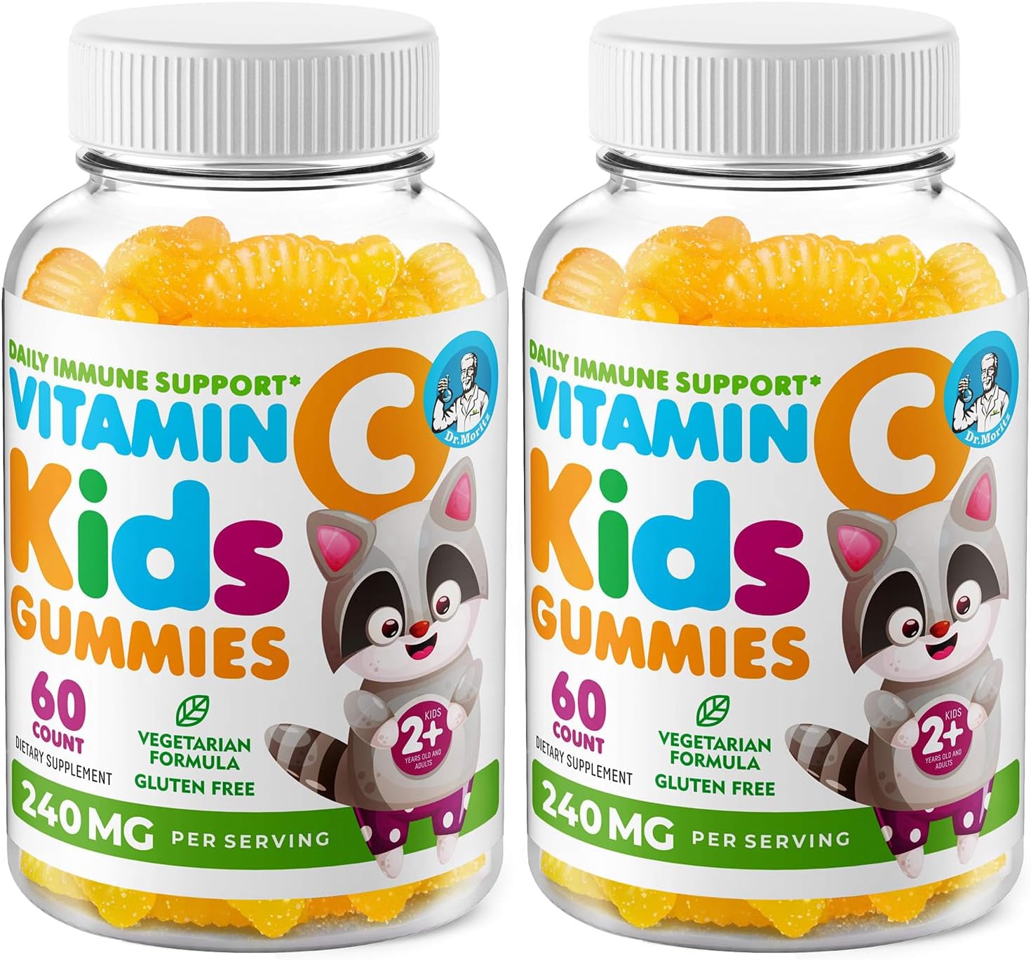DR. MORITZ Vitamin C Gummies for Kids & Adults - Immune Support