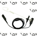 PROMAXPOWER 10-Pack FBI Covert Acoustic Earpiece Surveillance Kit