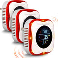 Plug-in Carbon Monoxide Detector with Real-time CO Display - Compact