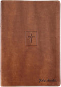 Personalized NIV Thinline Holy Bible Faux Leather Large Print - Brown
