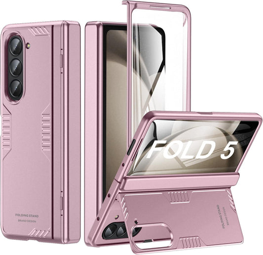 Samsung Z Fold 5 Phone Case with Hidden Kickstand & Protection