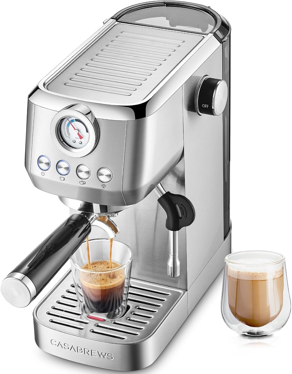 Barista-Quality CASABREWS Espresso Maker