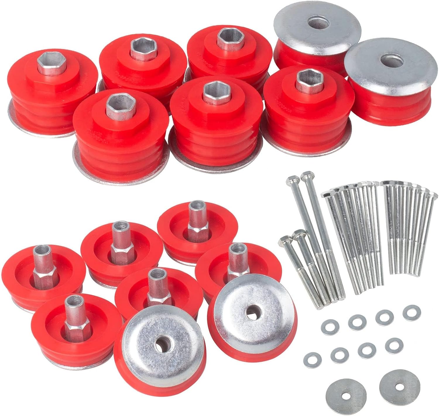 iKer Body Mount Bushing Kit for Ford F250 F350 2008-2016