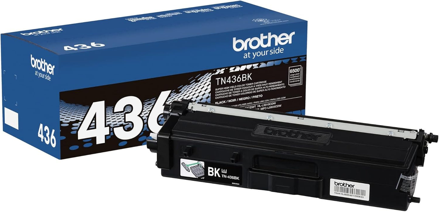Brother TN436BK Super High Yield Toner for Professional Printing