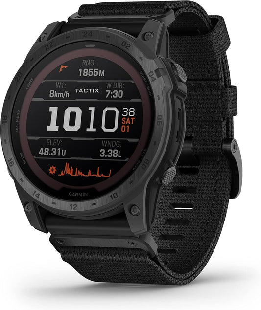 Garmin tactix 7: Pro Ballistics Watch with Solar Charging