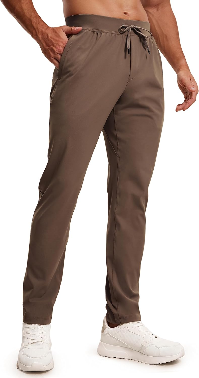 CRZ YOGA 4-Way Stretch Athletic Pants for Men - Perfect Fit