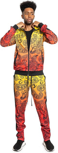 G-Style USA Men's Velour Velvet Tracksuit for Casual Wear