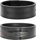 MANUEKLEAR 10mm Thick 4in Wide Lever Weight Lifting Belt - Solid Back