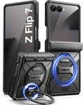 TONGATE 360 Spin Magnetic Stand Case for Z Flip 7 - 360 Protection
